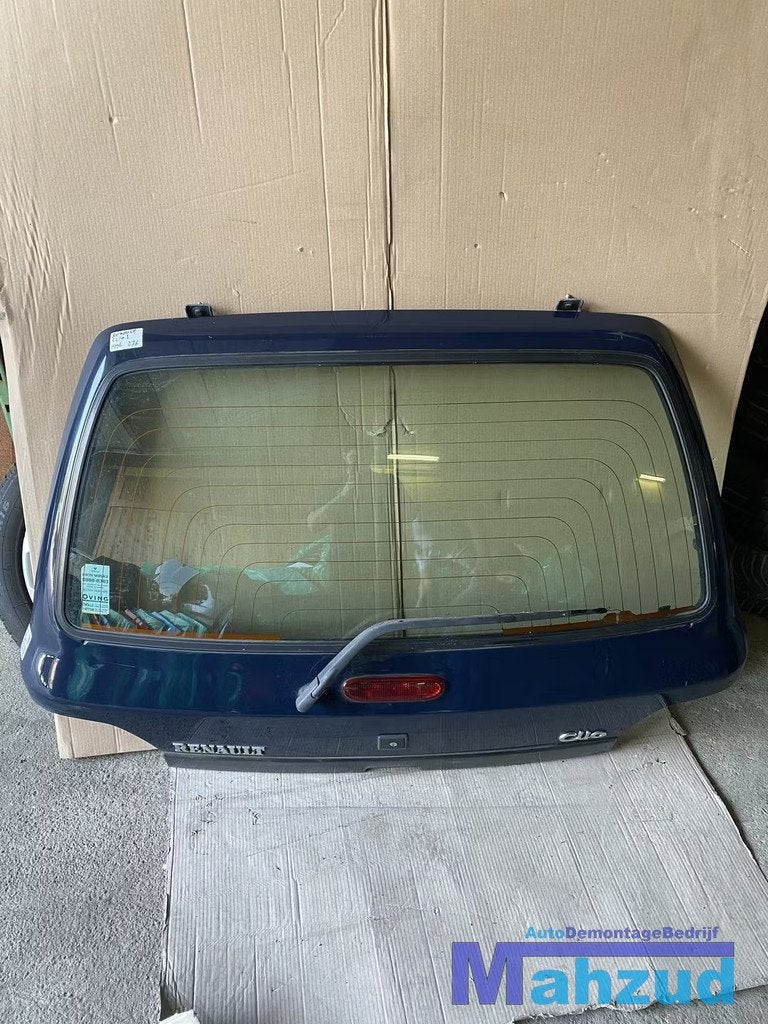 RENAULT CLIO 1 Blauw achterklep achterdeur 1990-1998, Auto-onderdelen, Carrosserie en Plaatwerk, Renault Group, Gebruikt, Contact.group@renault.com