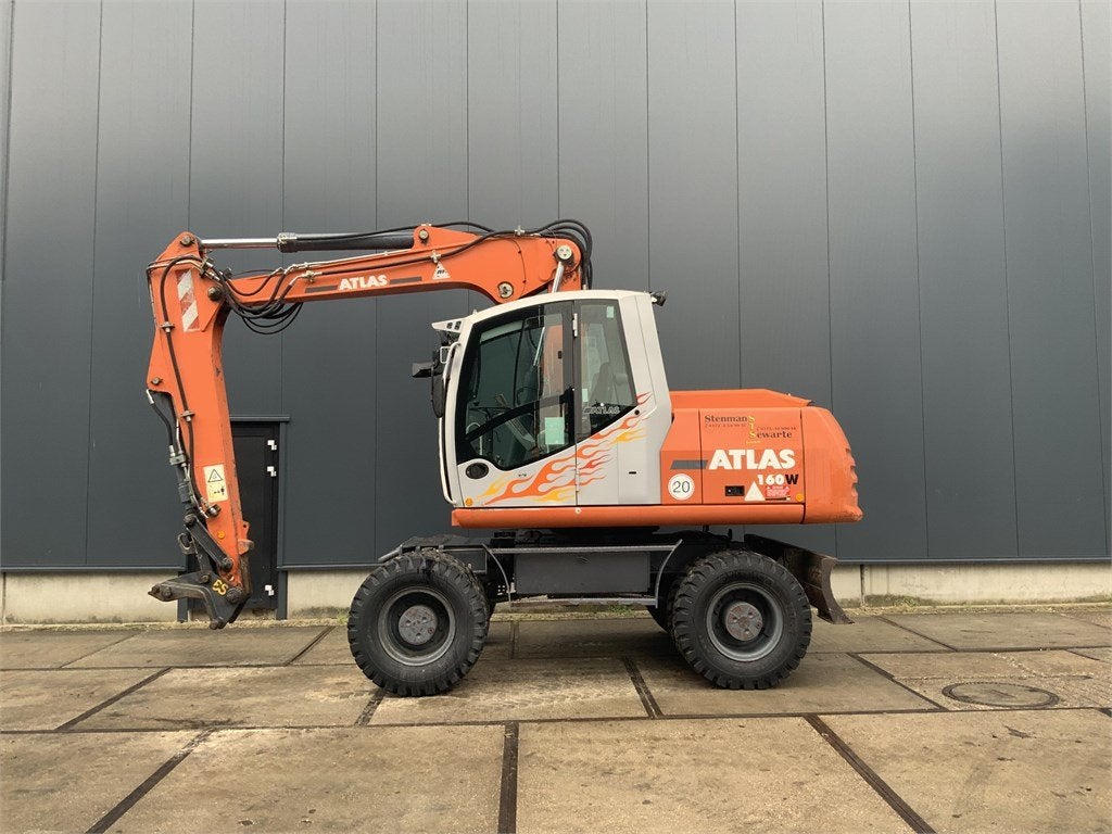 Atlas 160 W (bj 2012), Graafmachine