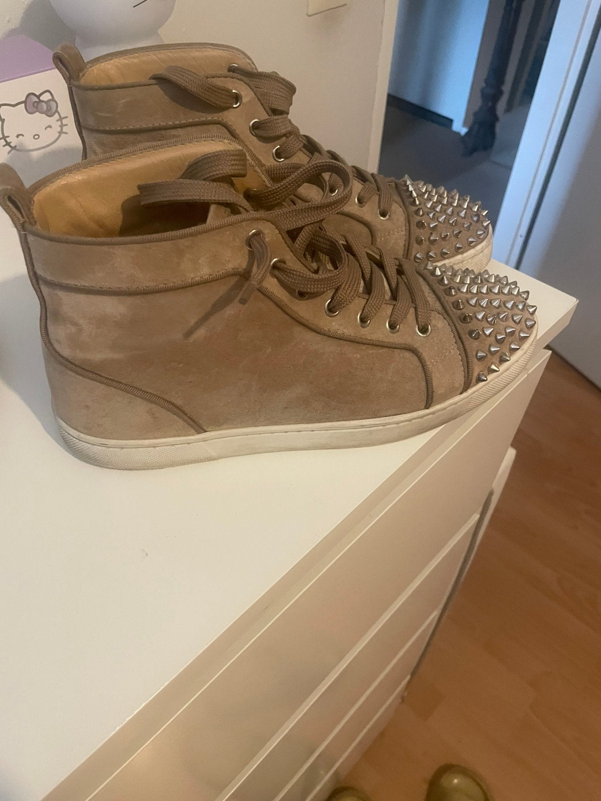 Christiaan Louboutin origi, Kleding | Heren, Schoenen, Bruin, Ophalen of Verzenden, Sneakers of Gympen, Zo goed als nieuw