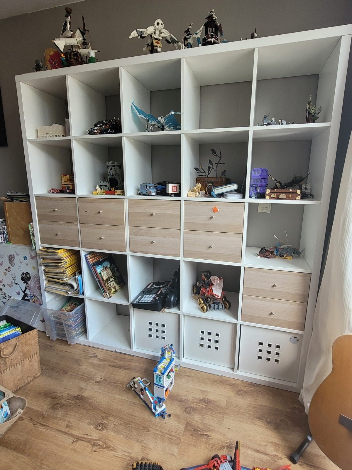 Ikea kallax roomdevider  kast, Ophalen, Gebruikt, 25 tot 50 cm