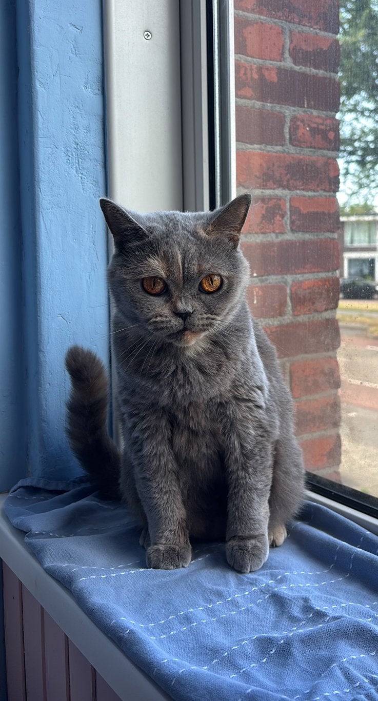 Britse korthaar, Dieren en Toebehoren, Katten en Kittens | Raskatten | Korthaar, Poes, Gechipt, 3 tot 5 jaar