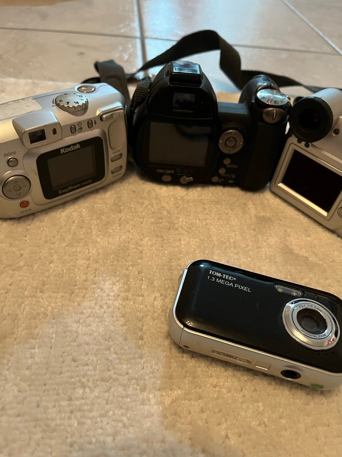Diverse Digitale Camera's - Kodak, Fujifilm, HP, Konica Mino, Ophalen of Verzenden, 4 t/m 7 keer, Niet werkend, Kodak