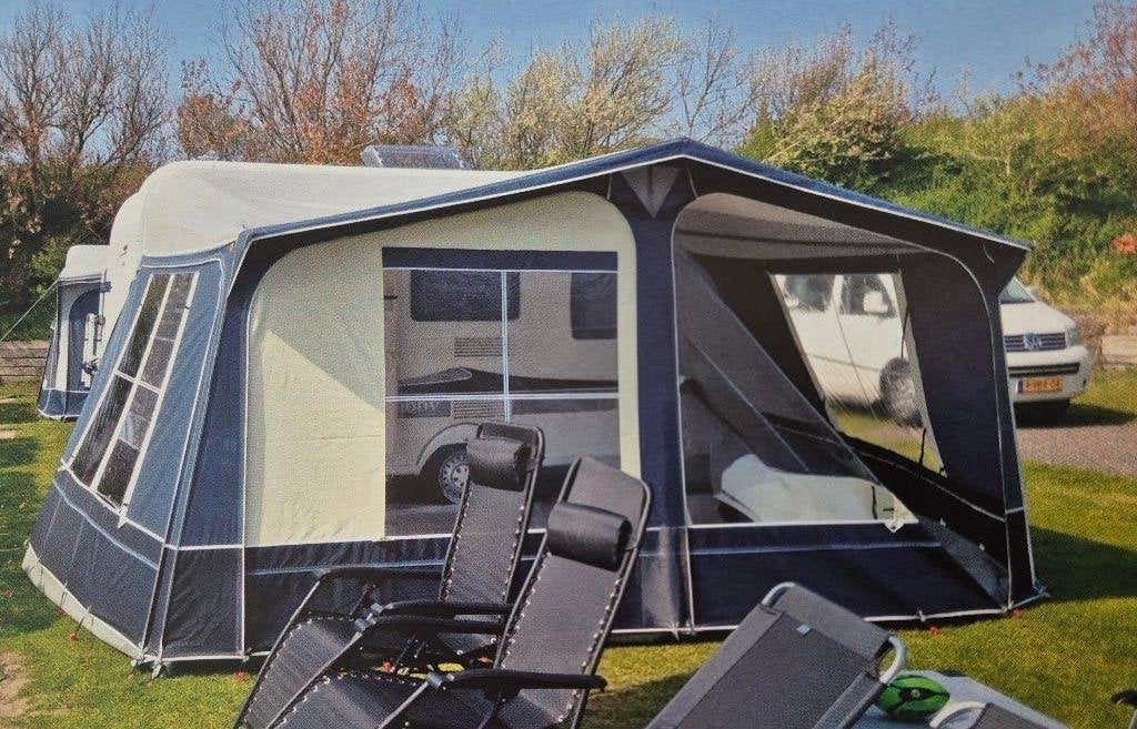 Isabella Pacific 300 voortent met zijaanbouw en slaaptent, Ophalen, Gebruikt, Ten Cate All Season 240g/m2, Isabella