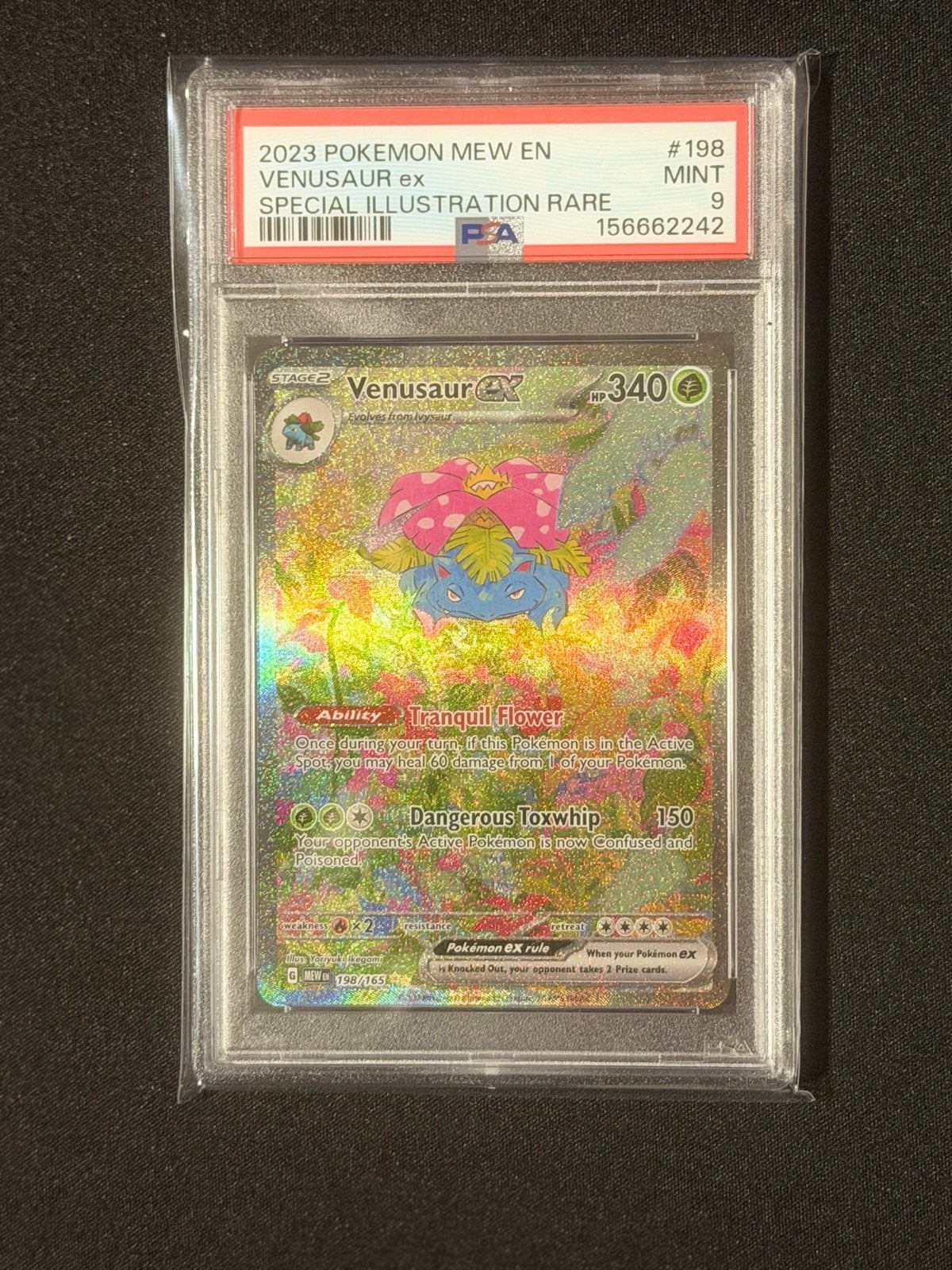 Venusaur ex MEW 198 | PSA 9