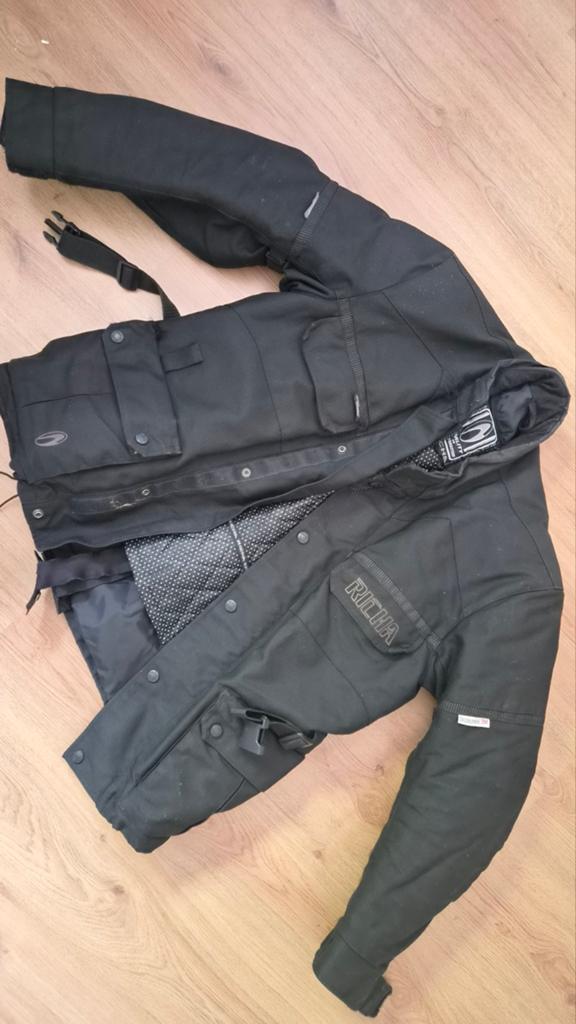 Richa textiel motorjas - Zwart, maat XL, Ophalen, Jas | textiel, Heren, Richa