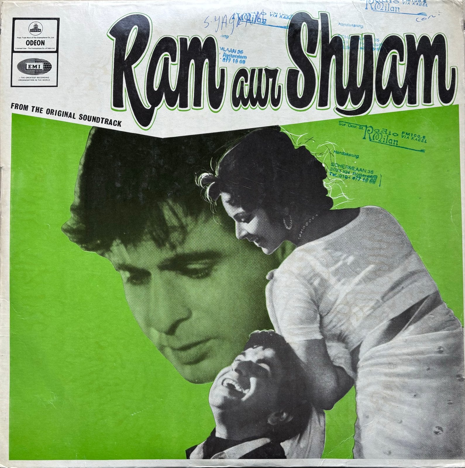 Ram aur Shyam LP - Bollywood Soundtrack (Odeon), Cd's en Dvd's, LP, Gebruikt, Verzenden, Originele persing