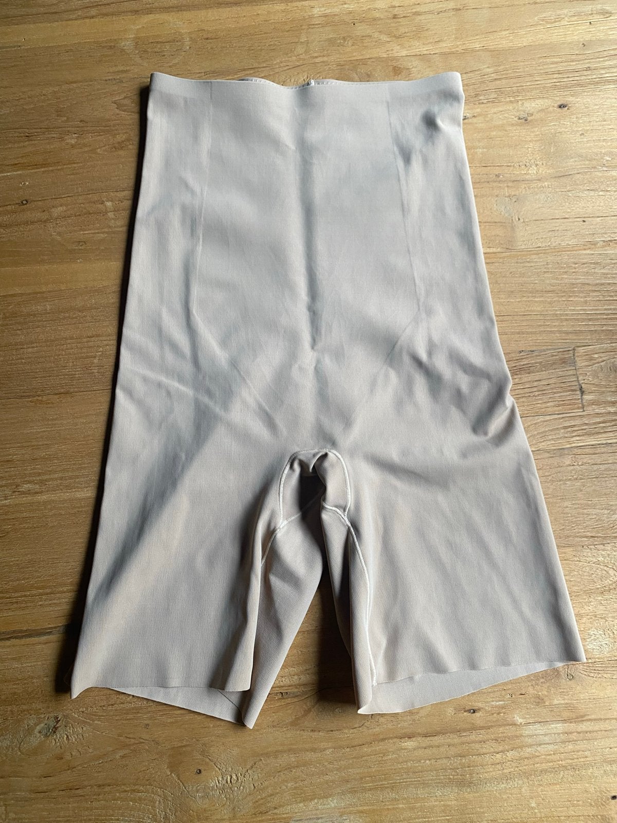 Poirier MP-56 High-waist control short - Corrigerende stof, Ophalen of Verzenden, Beige, Broekje of Short