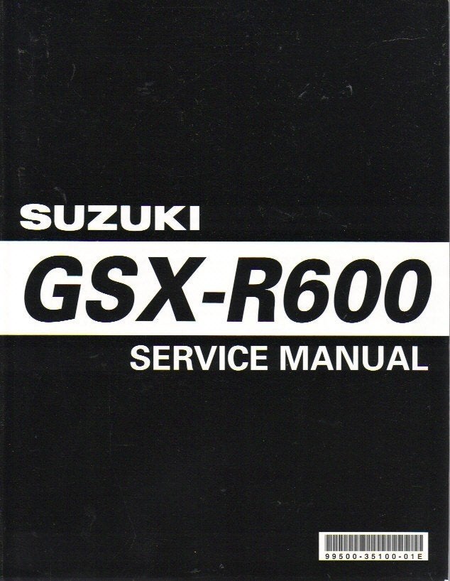 Suzuki GSX R600 Service Manual (4754z), Verzenden, Suzuki