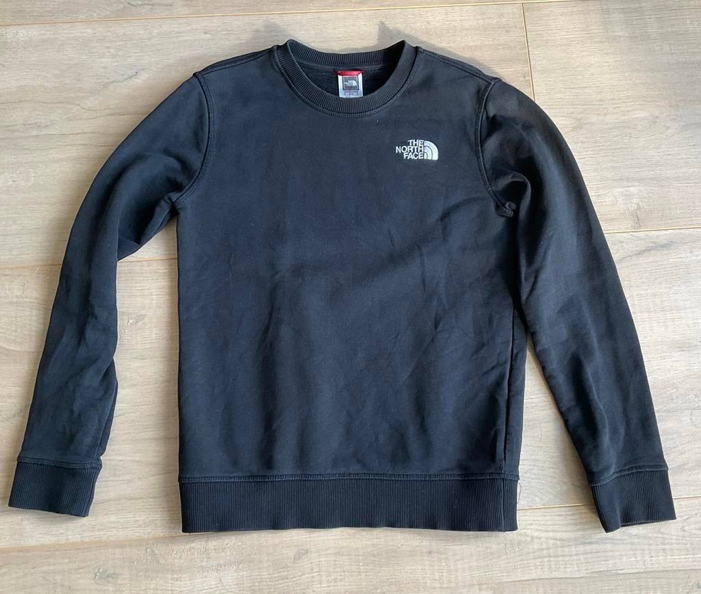 The North Face Zwarte Trui - Comfortabel & Stijlvol, Ophalen of Verzenden, Gebruikt, Jongen of Meisje, Trui of Vest