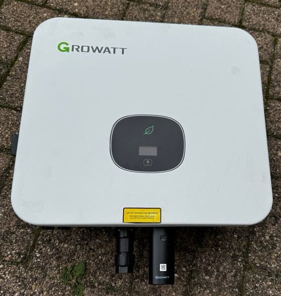 GroWatt MOD 7000TL3X Omvormer voor Zonnepanelen, Ophalen of Verzenden, Zo goed als nieuw, Overige typen