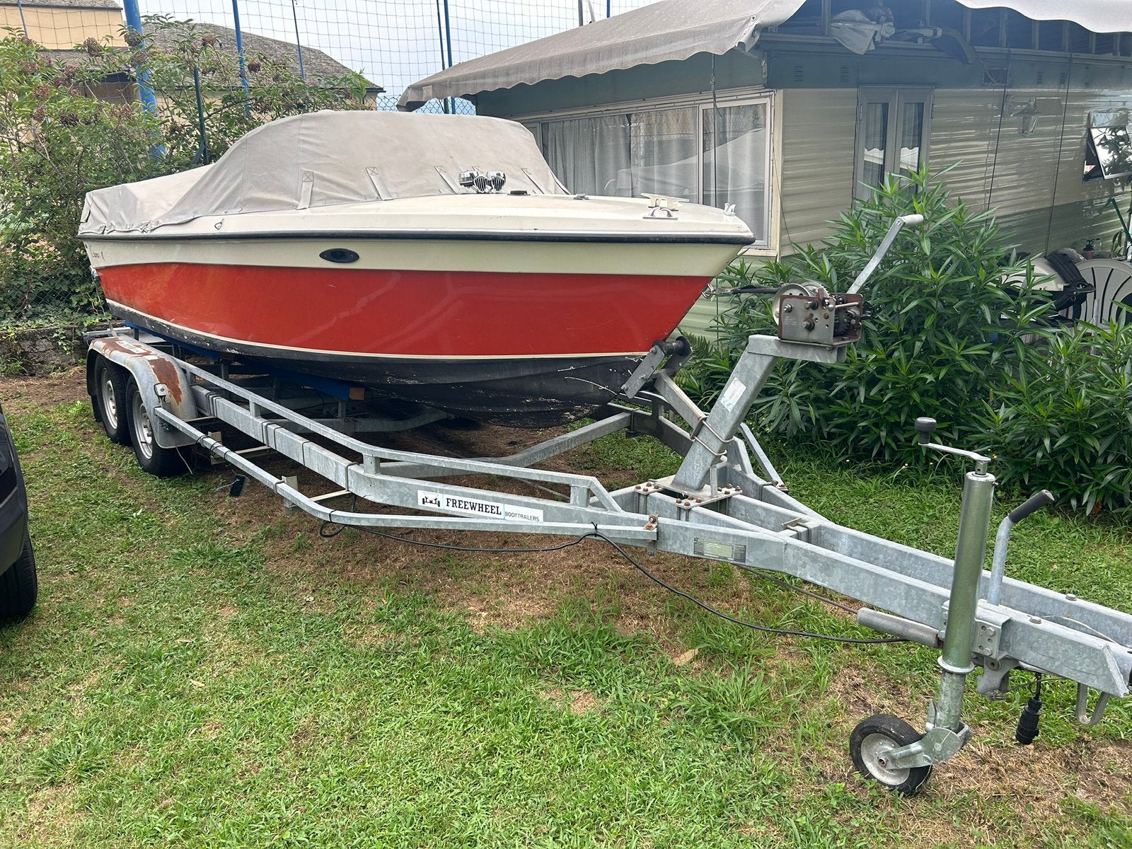 Freewheel 20, Watersport en Boten, Boottrailers, Ophalen, Gebruikt, 1500 tot 3000 kg, Overige typen