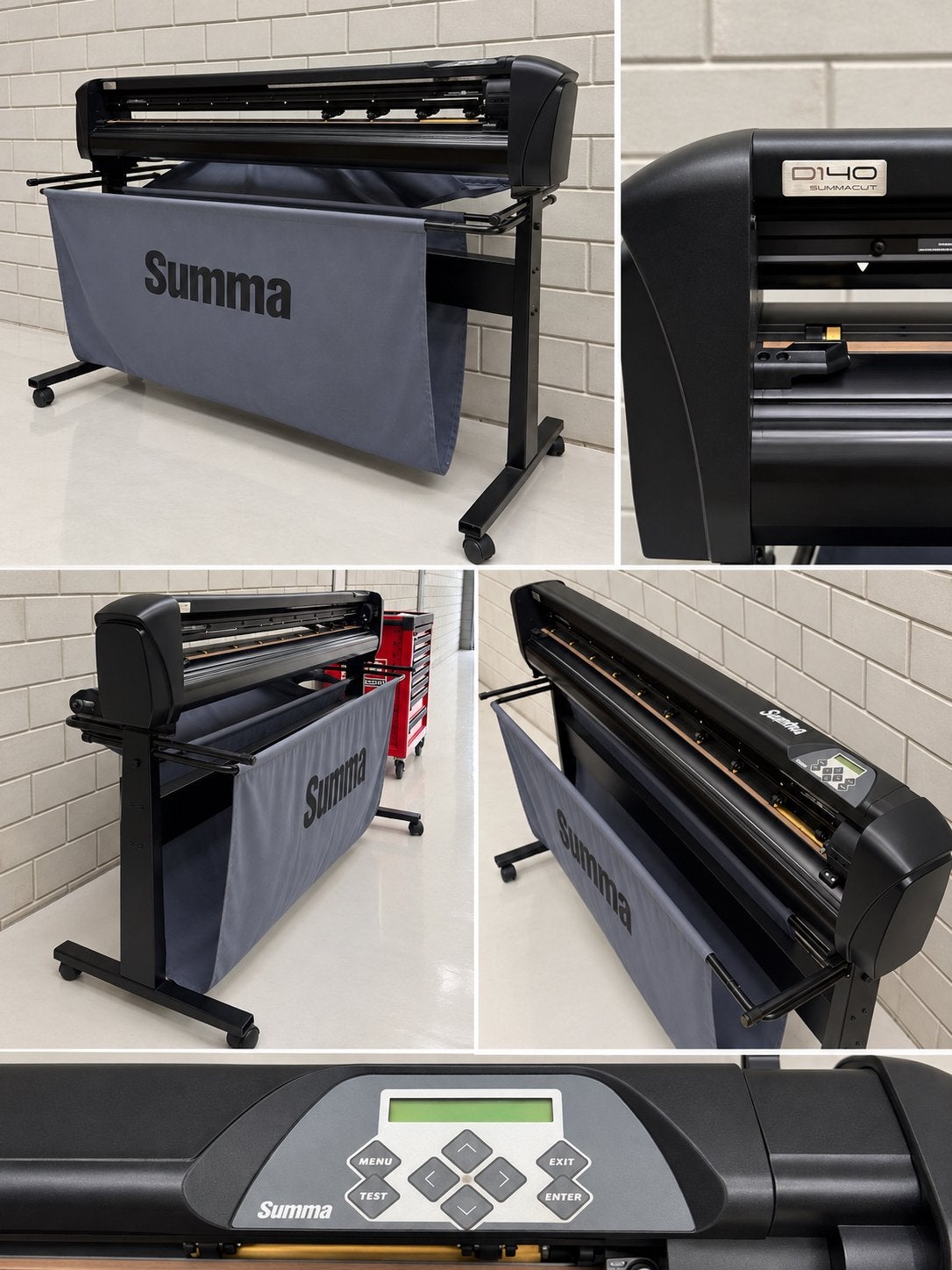 Summa D140 Professionele Snijplotter | signing en wrappen