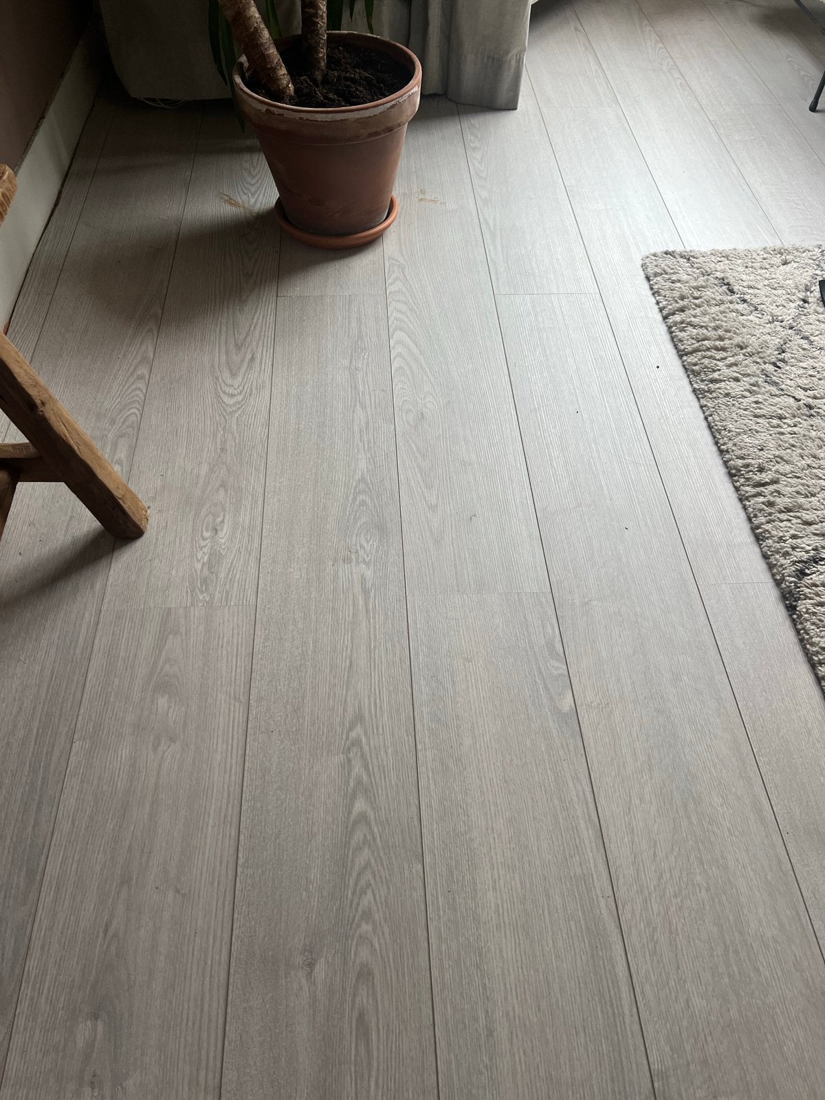 Mooie laminaatvloer 70m2 gratis ophalen, Ophalen, Gebruikt, 10 m² of meer, 10 tot 30 cm