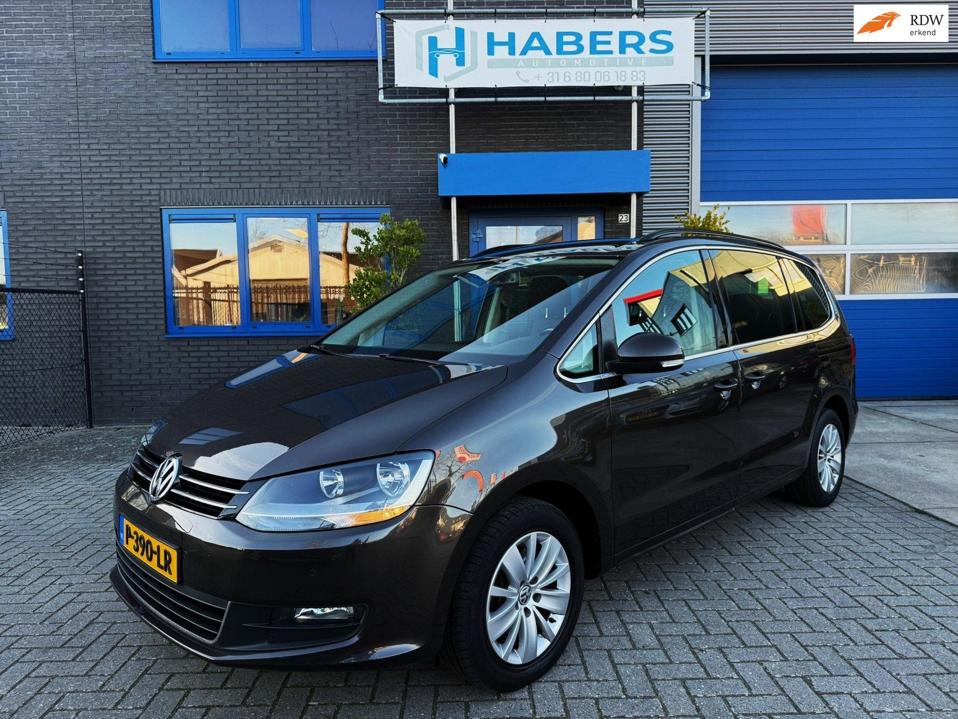 Volkswagen Sharan 1.4 TSI Comfortline 7p 150PK|Navigatie|Sch, Auto's, Volkswagen, Voorwielaandrijving, Euro 5, Stof, Zwart