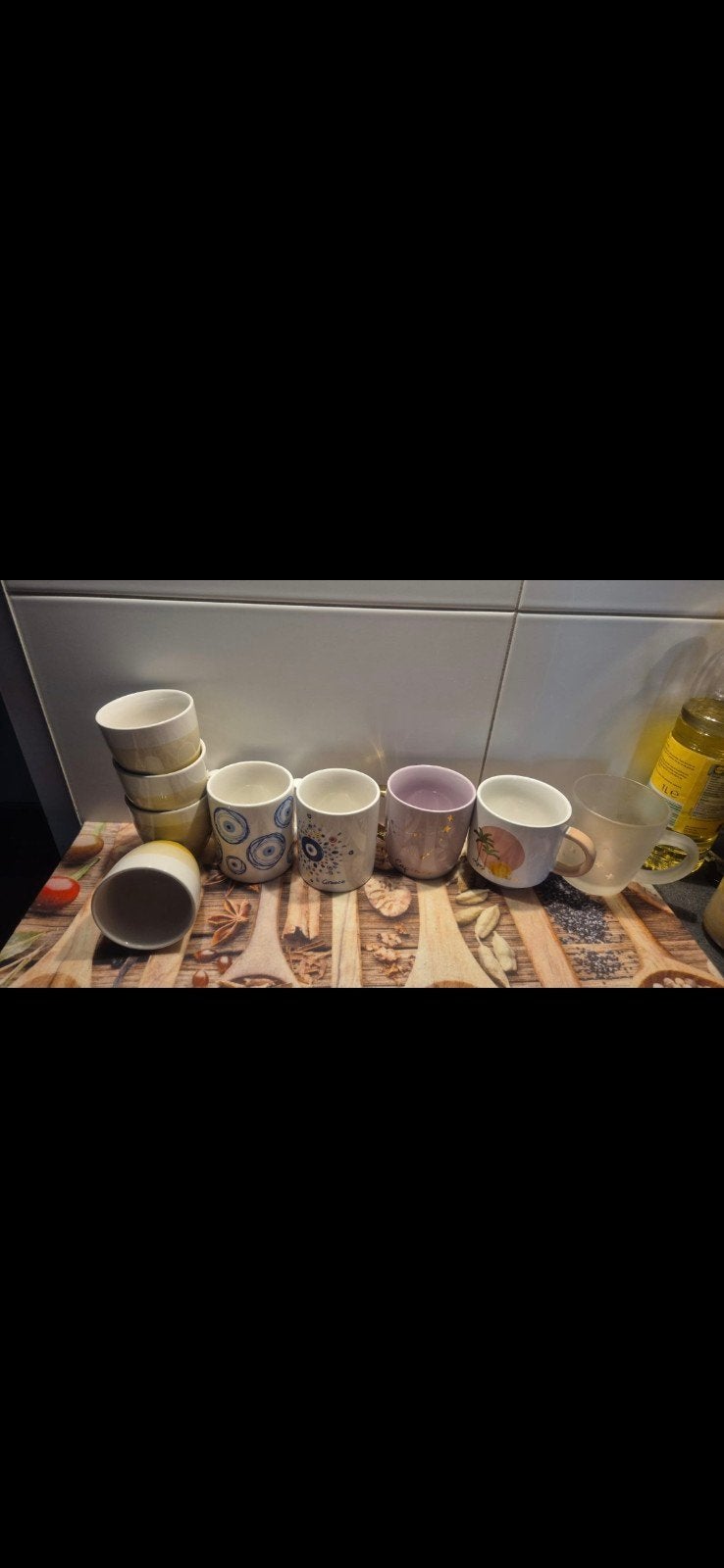 Diverse kopjes en kommen - Gebruikt, Ophalen, Gebruikt, Overige merken, Keramiek