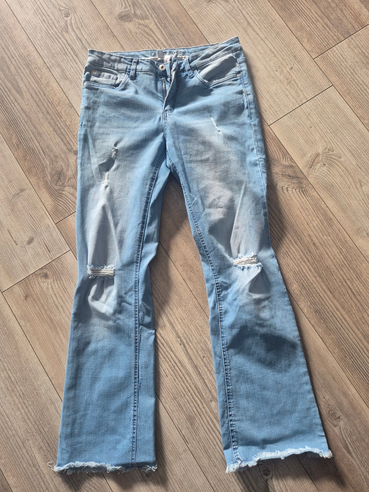 Rainbow Bootcut Jeans - Maat 40, Rainbow, Blauw, Ophalen of Verzenden, Zo goed als nieuw