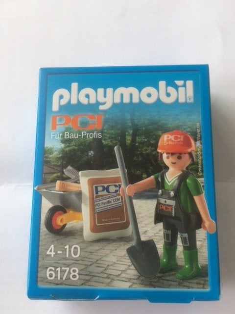 Playmobil PCI Worker 6178 Collectors Item!, Complete set, Nieuw, Ophalen of Verzenden, Figuren