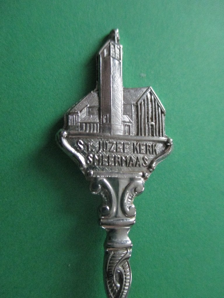 Lepeltje St. Jozef kerk , Smeermaas , Belgie, Verzenden, Zo goed als nieuw