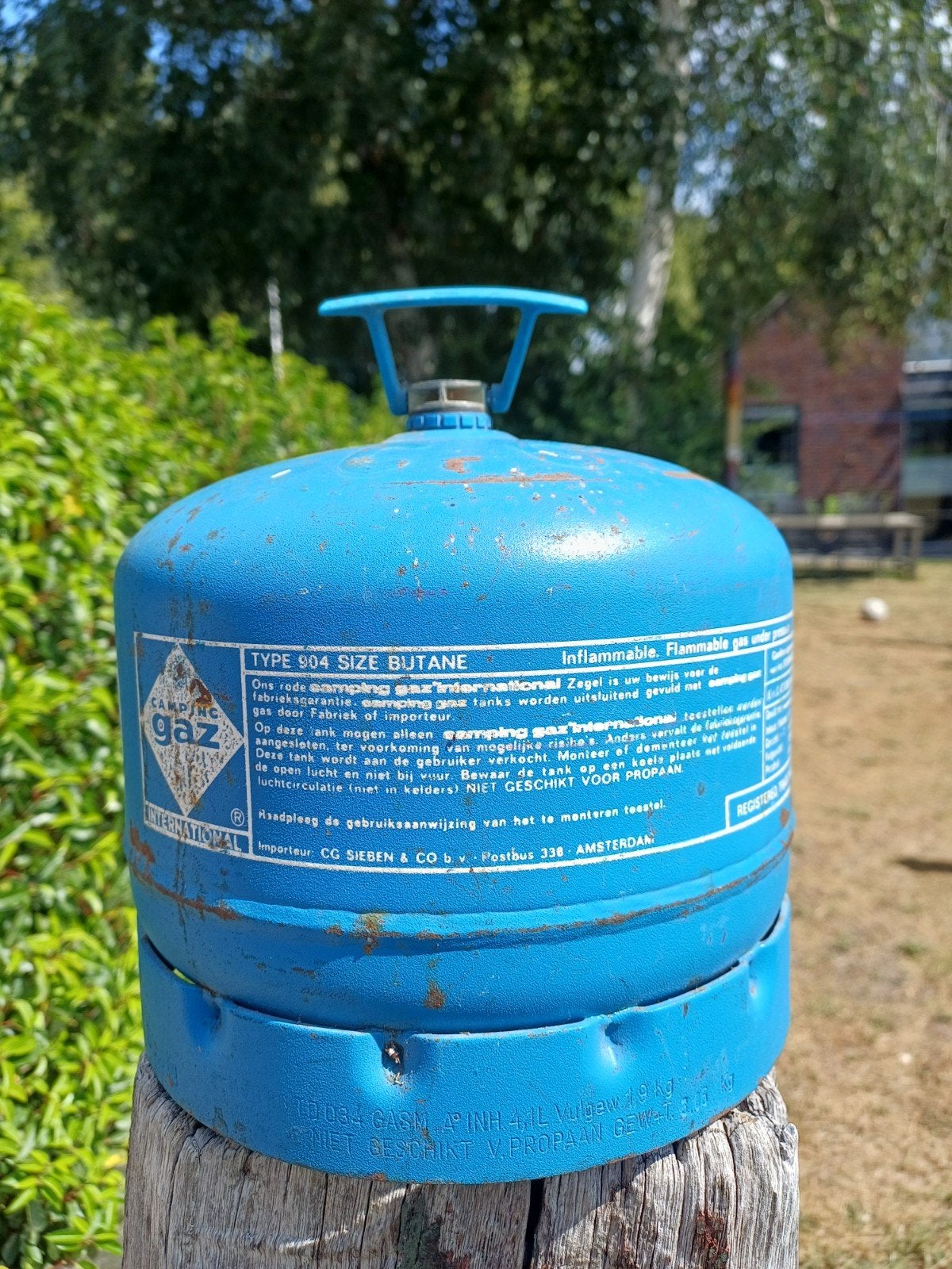 camping gaz fles 2 kg, Ophalen of Verzenden, Gebruikt