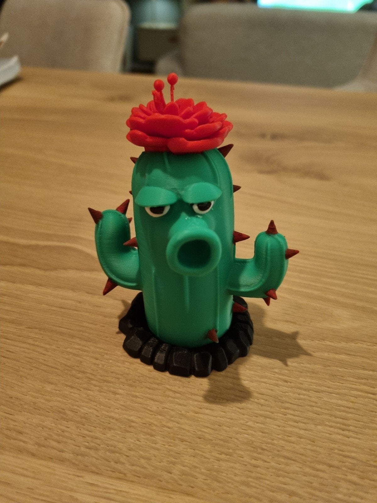 Plants vs. Zombies 3D-geprinte Cactus Figuur, Ophalen of Verzenden, Nieuw