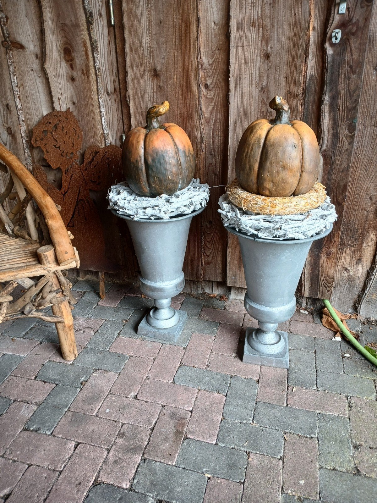 2 super mooie franse vazen .., Tuin en Terras, Ophalen, Gebruikt