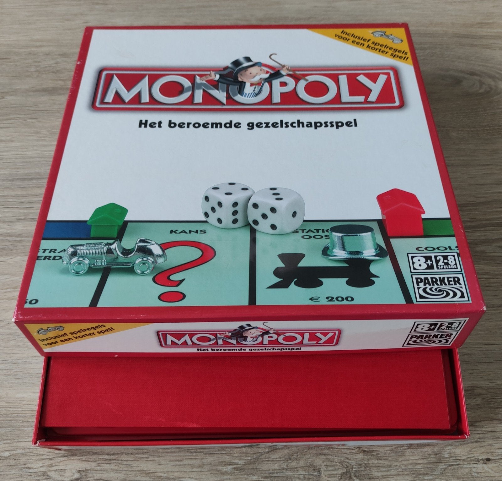MONOPOLY BASIS met BEKENDE SPEELBEELDJES, Hobby en Vrije tijd, Ophalen of Verzenden