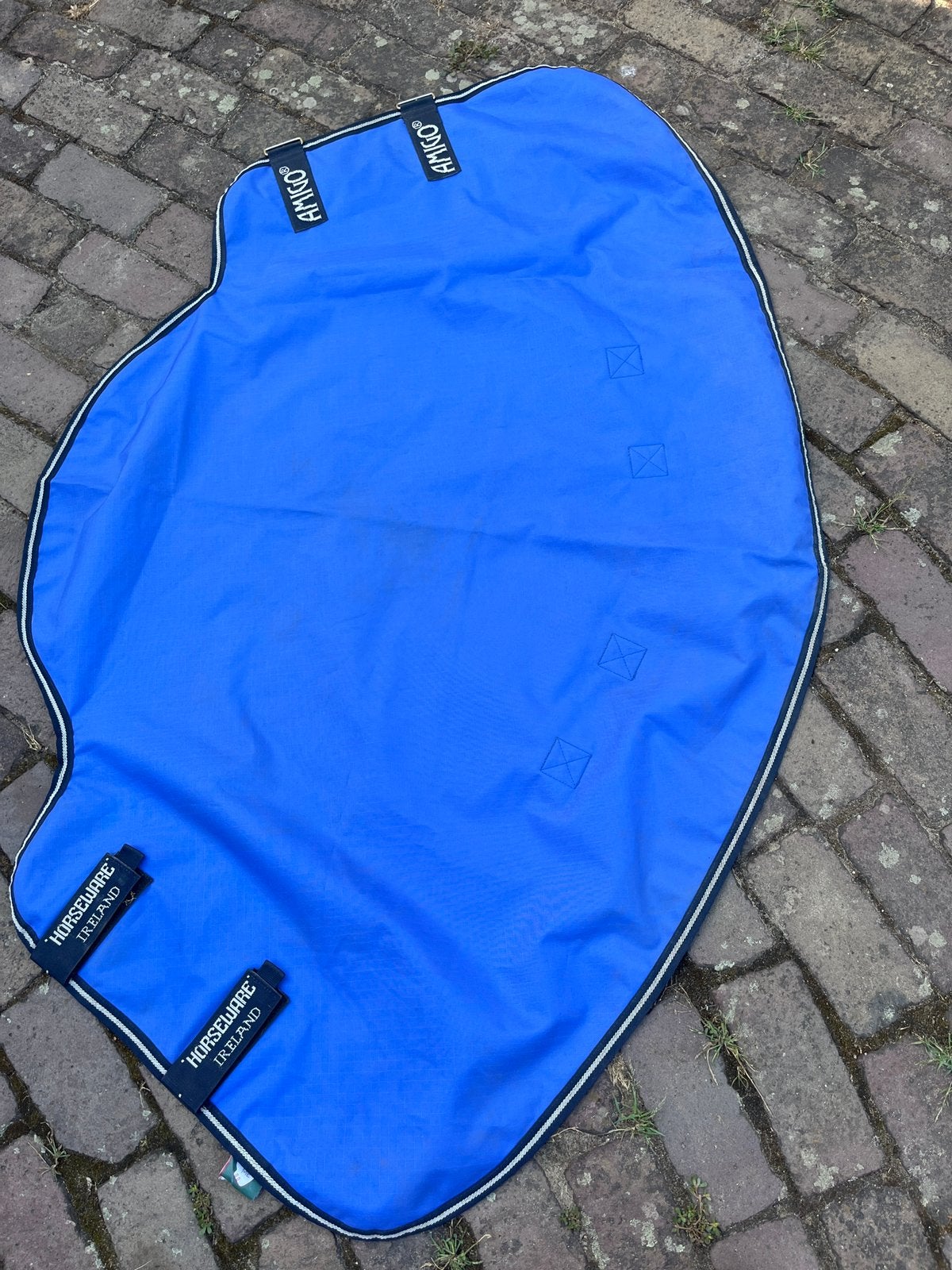 Amigo ripstop hood Hero 0 grams felblauw, Dieren en Toebehoren, Halsdeken, Ripstop, Ophalen of Verzenden, Zo goed als nieuw