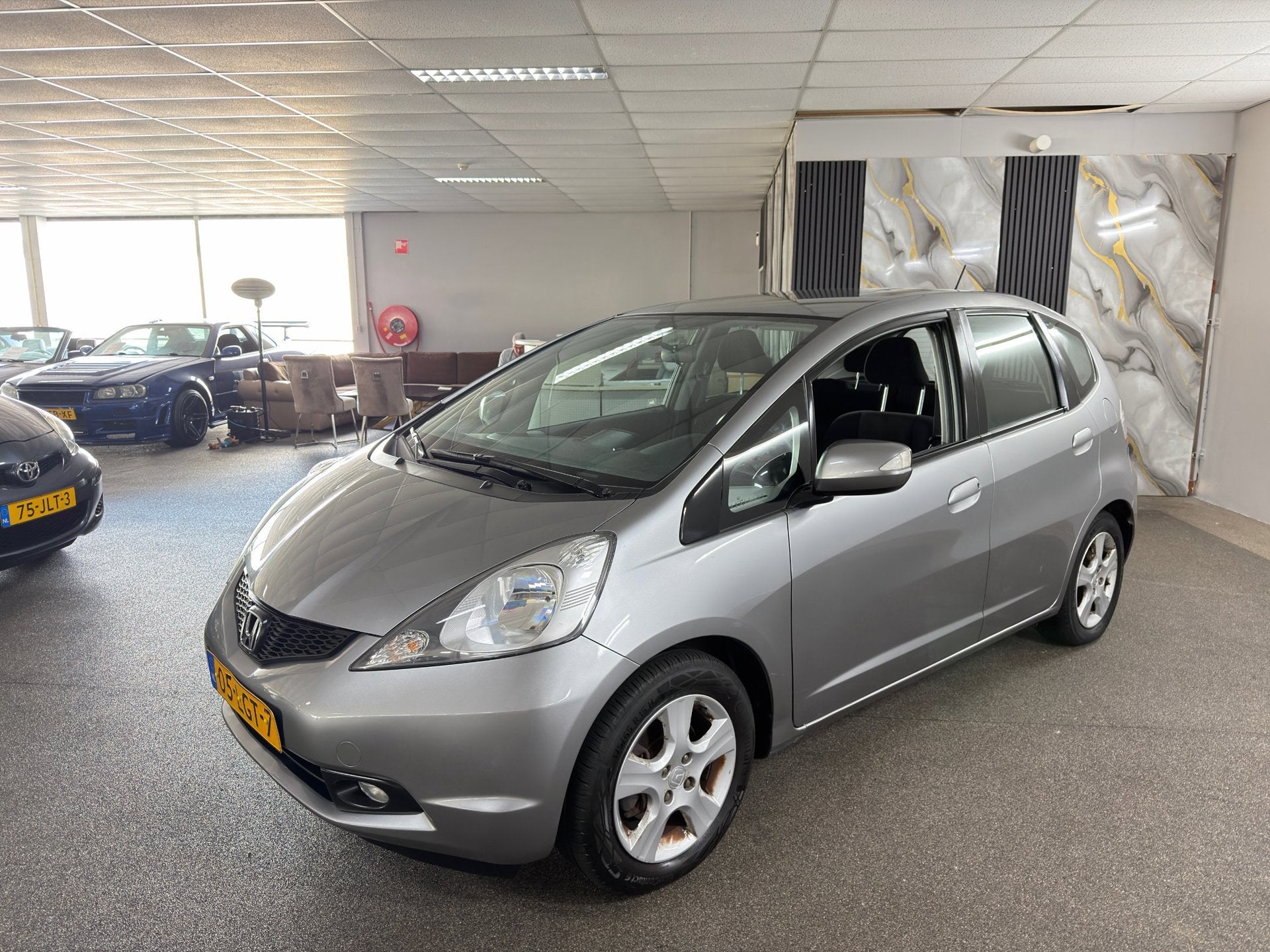 Honda Jazz 1.4 Comfort 1e Eigenaar,Apk Nieuw,Clima,N.A.P,Lm, Auto's, Voorwielaandrijving, Zwart, 4 cilinders, Origineel Nederlands