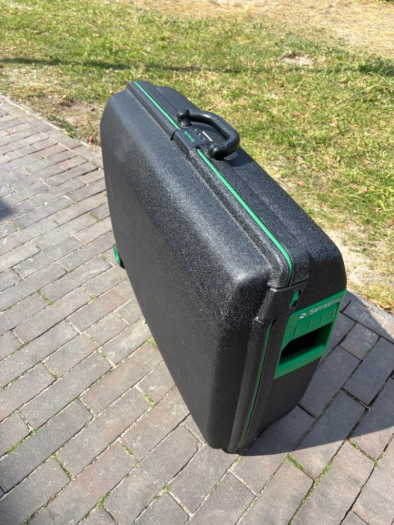 Samsonite Koffer, Sieraden, Tassen en Uiterlijk, Koffers, Gebruikt, Hard kunststof, Minder dan 35 cm, Ophalen
