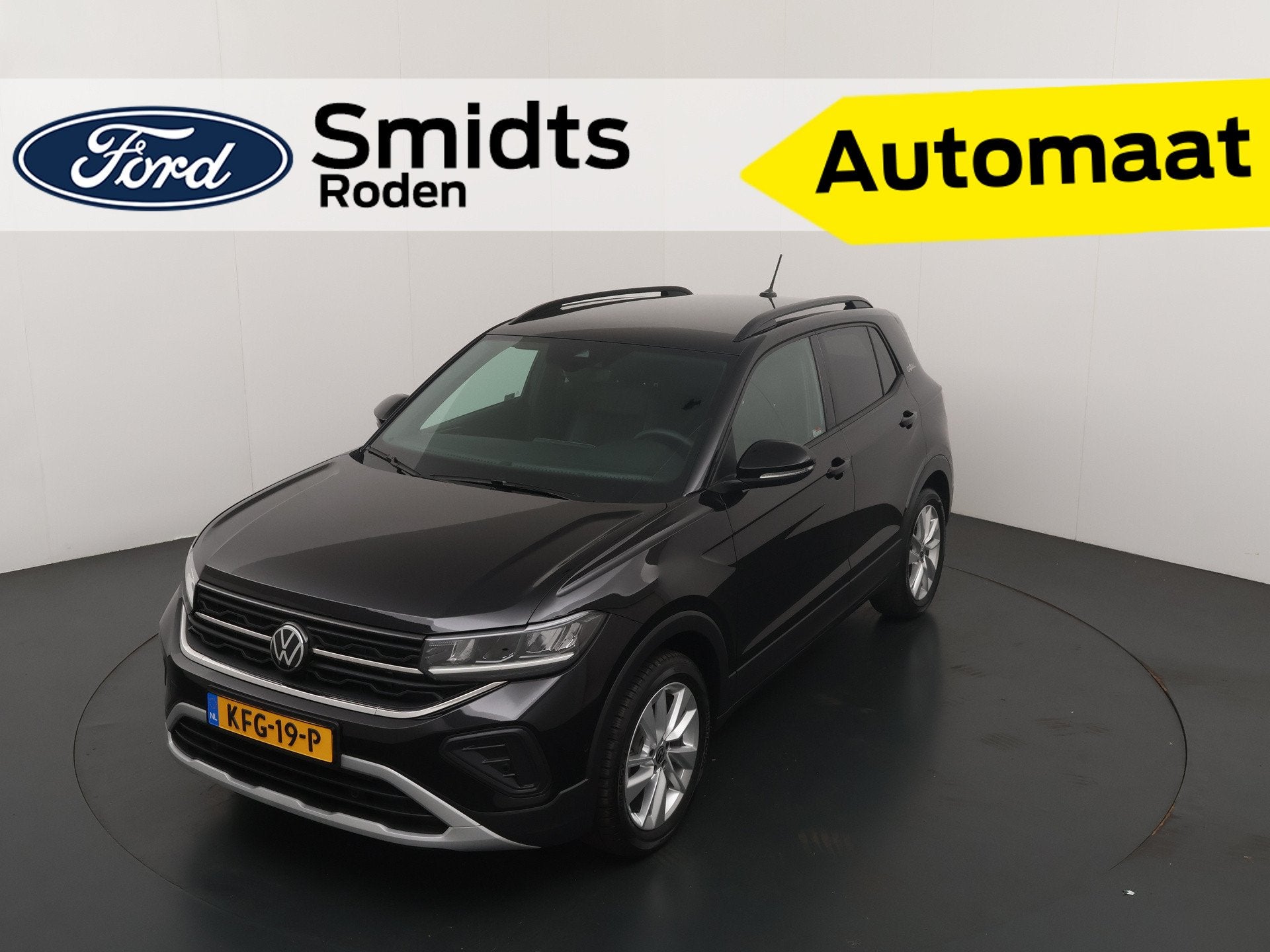 Volkswagen T-Cross TSI Goal Edition 115pk | Trekhaak | Stoel, Auto's, Volkswagen, Gebruikt, 116 pk, Zwart, Bedrijf