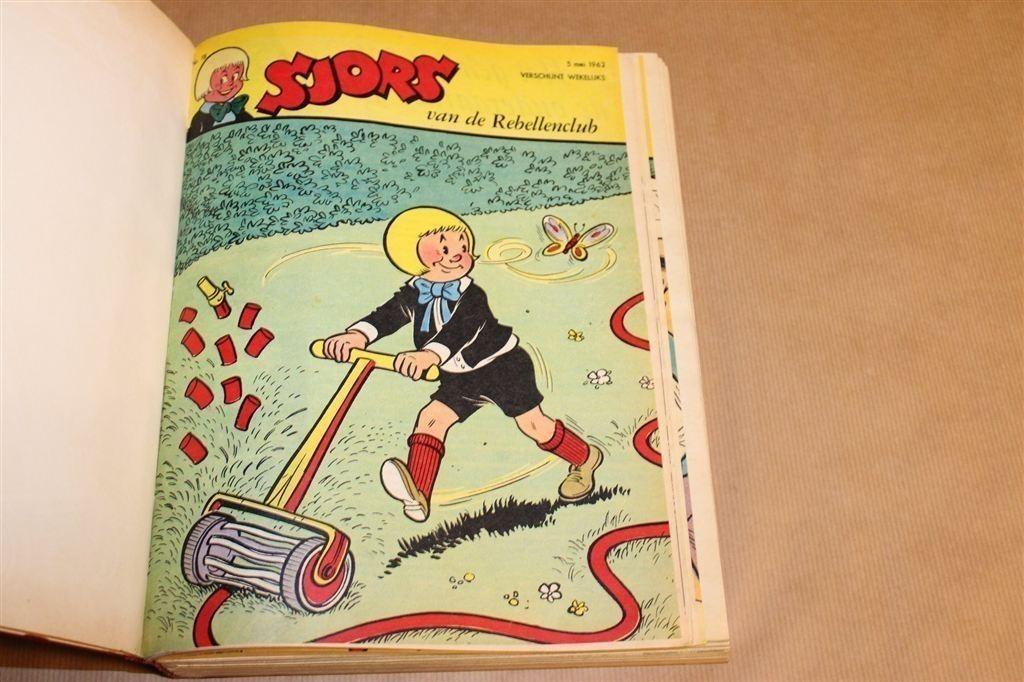 Sjors Van De Rebellenclub — Gebundelde Nrs. 18–32 [1962], Boeken, Stripboeken, Eén stripboek, Ophalen of Verzenden, Gelezen