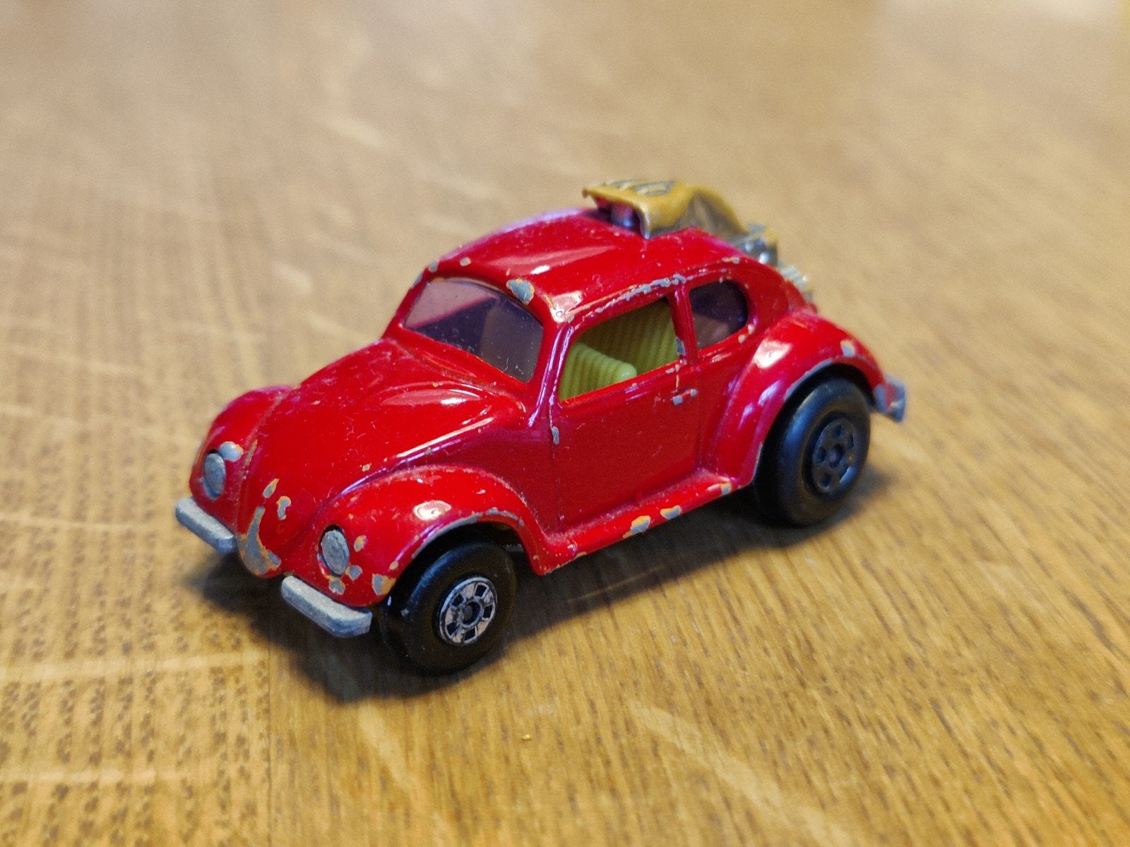 Matchbox VW Kever Volks Dragon ROOD, Ophalen of Verzenden, Zo goed als nieuw, Auto