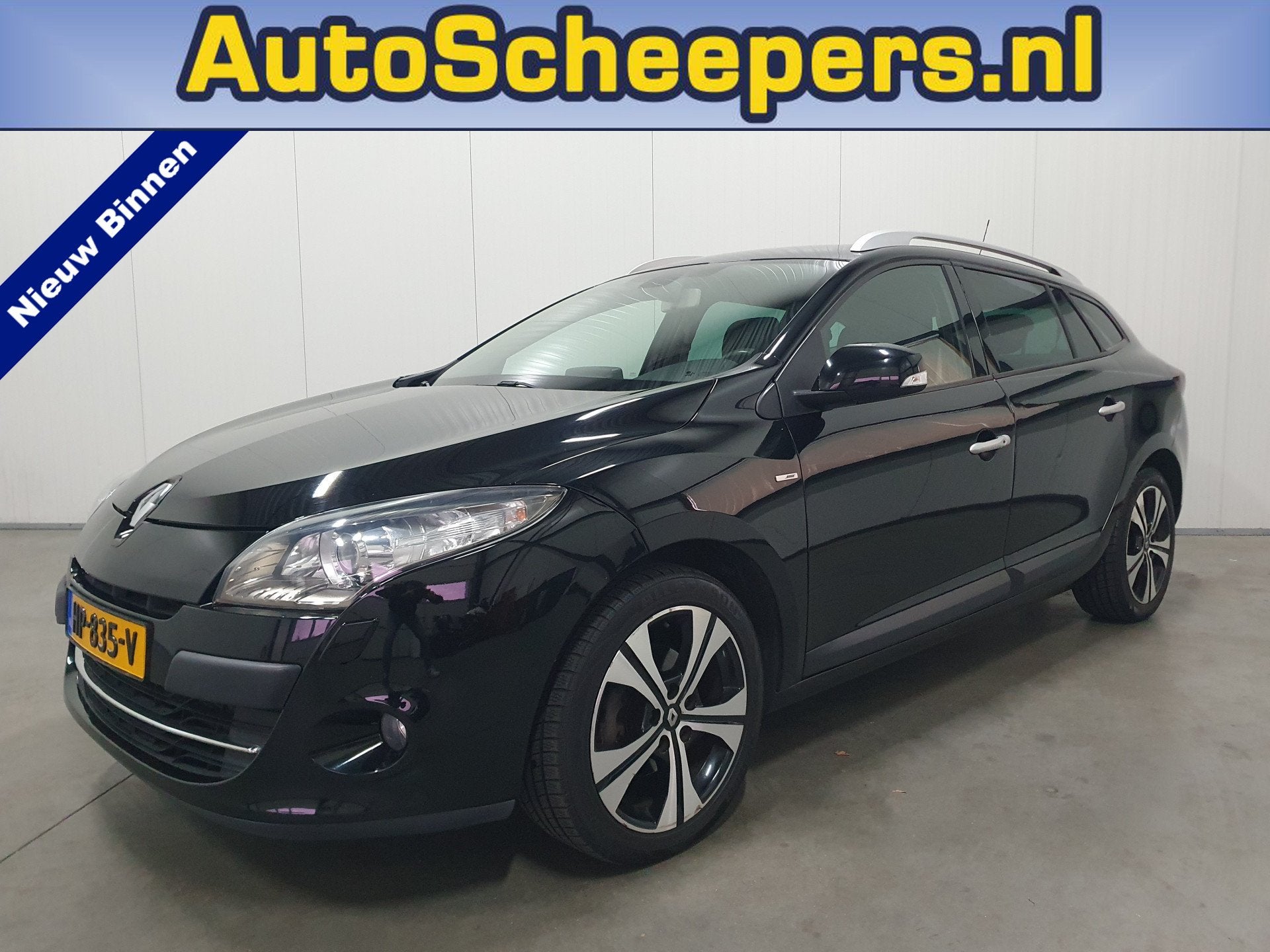 Renault Mégane Estate 1.4 TCe Bose CRUISE/CLIMA/TRHAAK/LMV, Auto's, Euro 5, Gebruikt, 4 cilinders, Leder en Stof