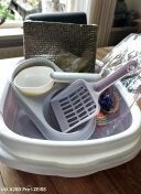 nieuwe kattenbak met toebehoren kat/kitten, Dieren en Toebehoren, Ophalen of Verzenden, Nieuw, Open