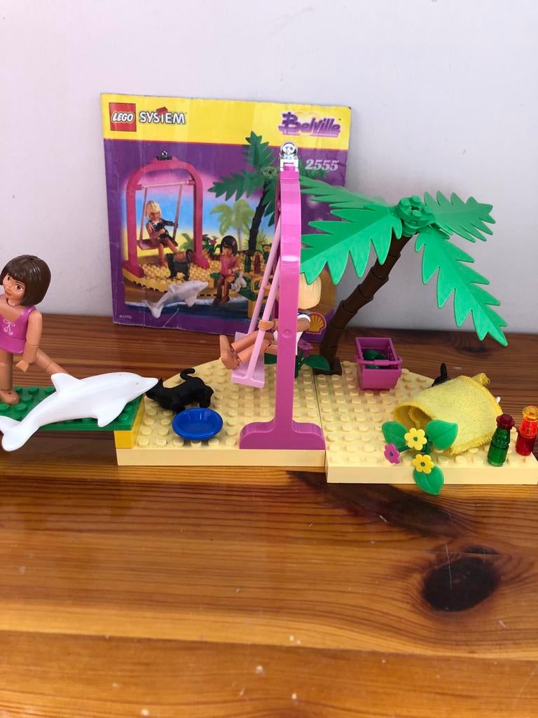 Lego Belville 2555 met beschrijving, zonder doos, Ophalen of Verzenden, Gebruikt, Complete set, Lego