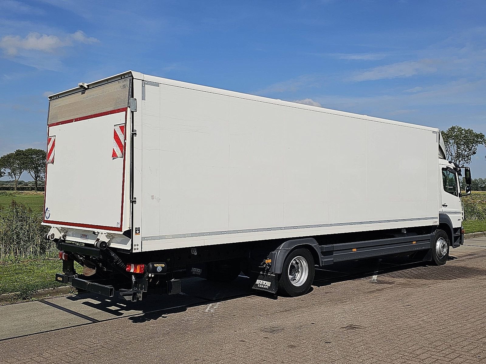 MERCEDES-BENZ ATEGO 1530 lift airco 7.2t payl, Automaat, Euro 6, Wit, Mercedes-Benz