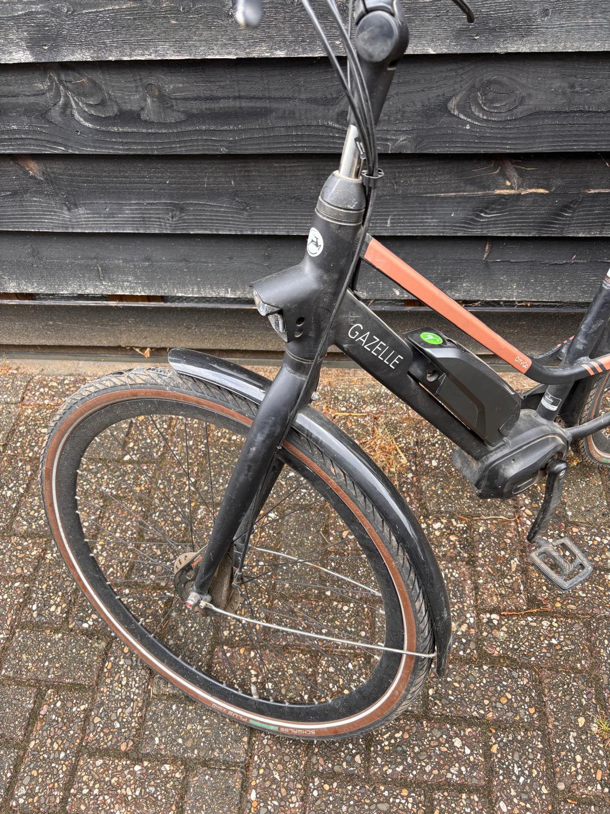 Gazzelle electiche fiets, Ophalen, Gebruikt