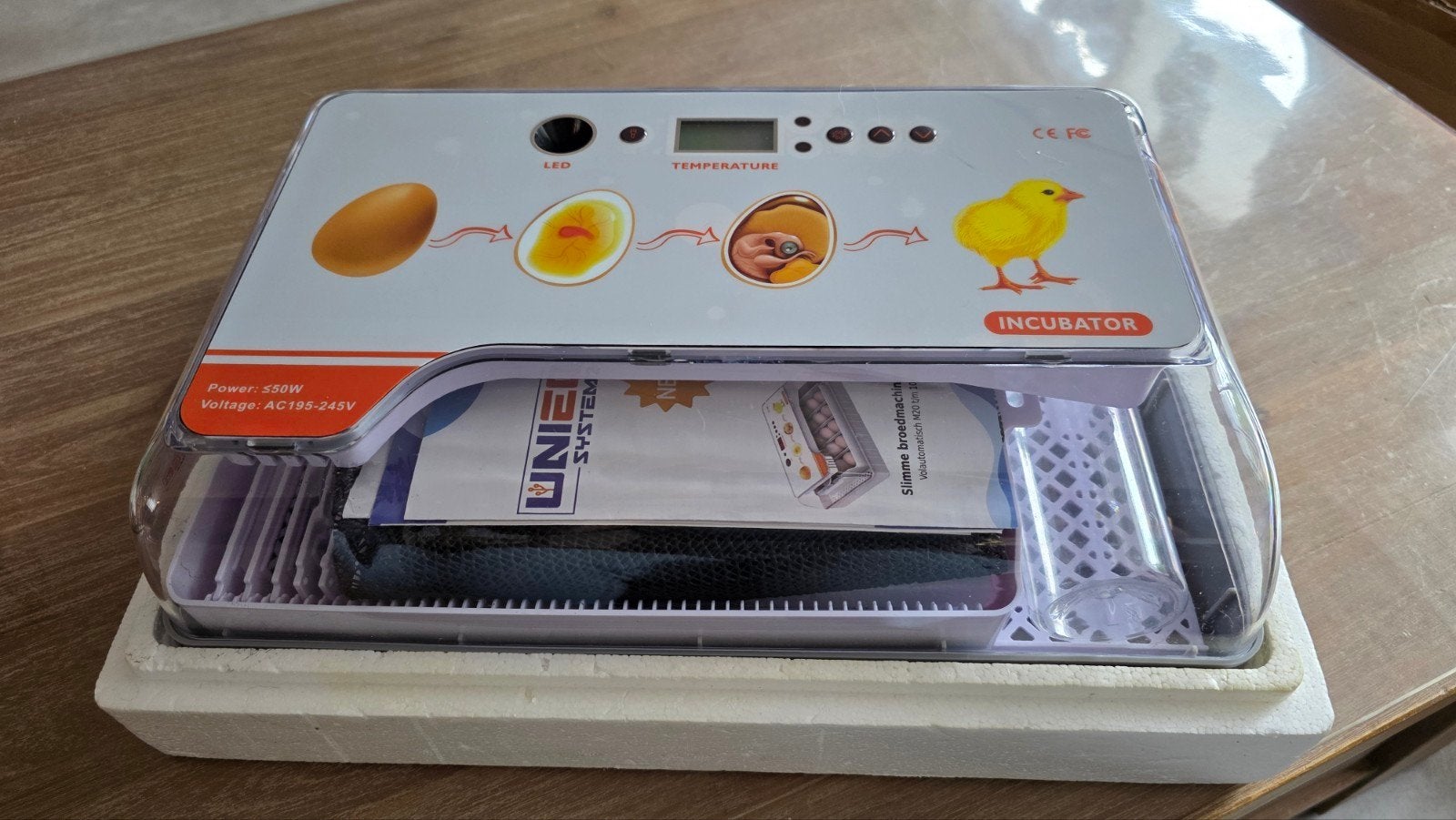 HHD M20 Expert volautomatische broedmachine – slechts 2x geb, Ophalen of Verzenden, Zo goed als nieuw, Broedmachine