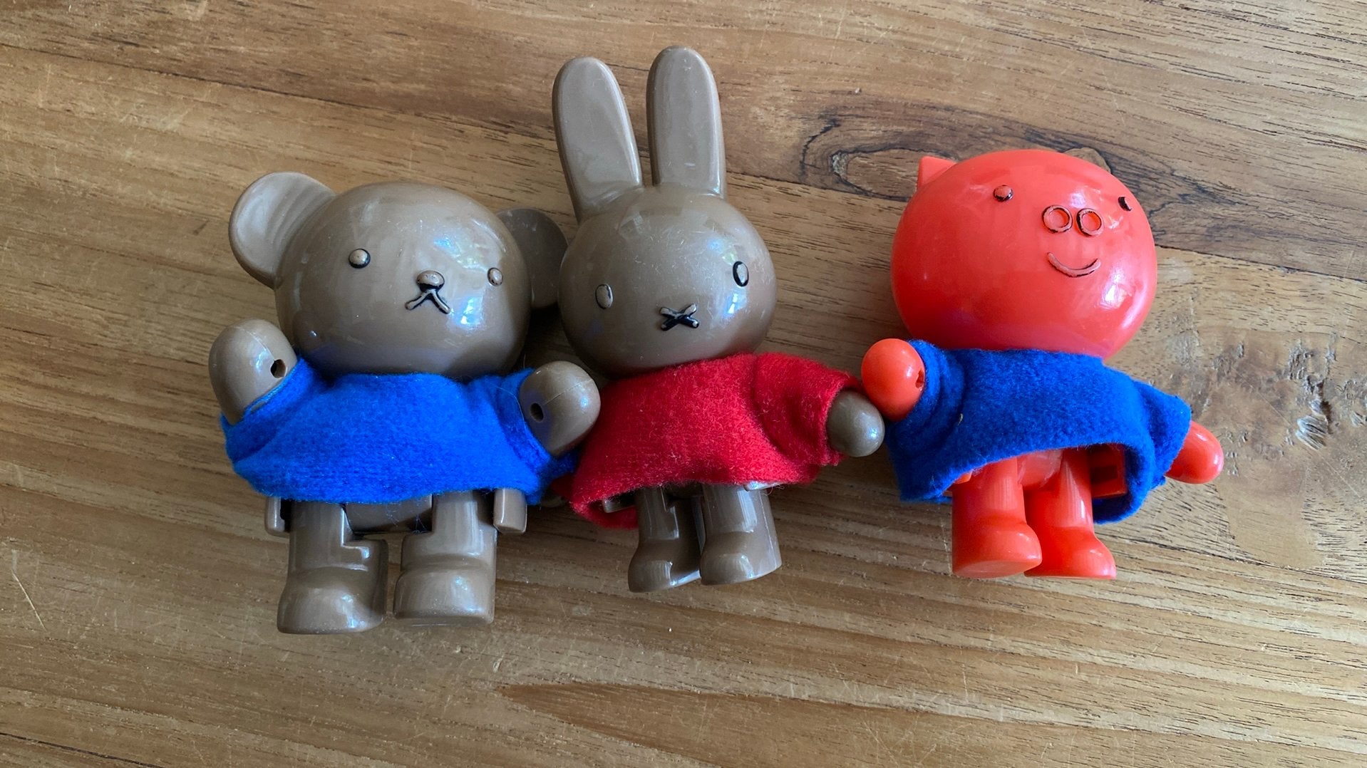 nina, boris beer en knorretje (serie nijntje ) merk mercis, Verzamelen, Poppetjes en Figuurtjes, Ophalen of Verzenden, Gebruikt