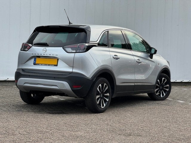 Opel Crossland 1.2 Turbo Elegance met Navi/Camera, AGR, LED,, Auto's, 840 kg, Gebruikt, 1199 cc, Leder en Stof