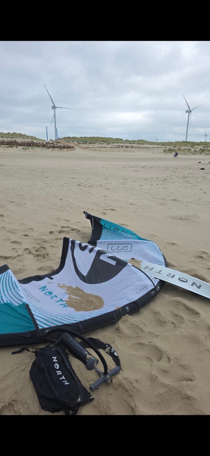 North Orbit Pro 8m 2024 ZO GOED ALS NIEUW, Geen board, Ophalen of Verzenden, Zo goed als nieuw