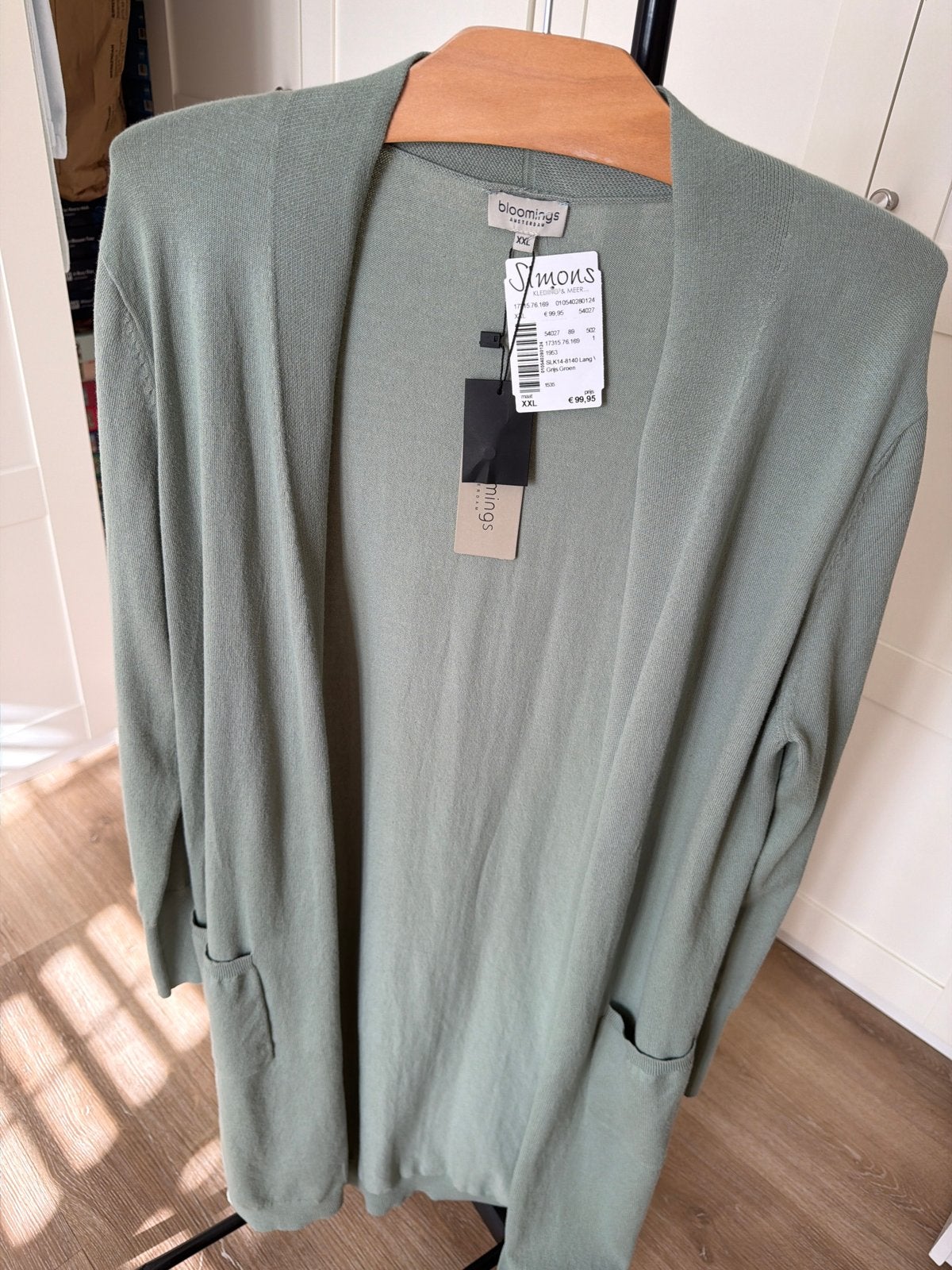 Bloomin'gs Amsterdam Lang Vest XXL - Nieuw met kaartje, Ophalen of Verzenden, Nieuw, Maat 46/48 (XL) of groter, Groen