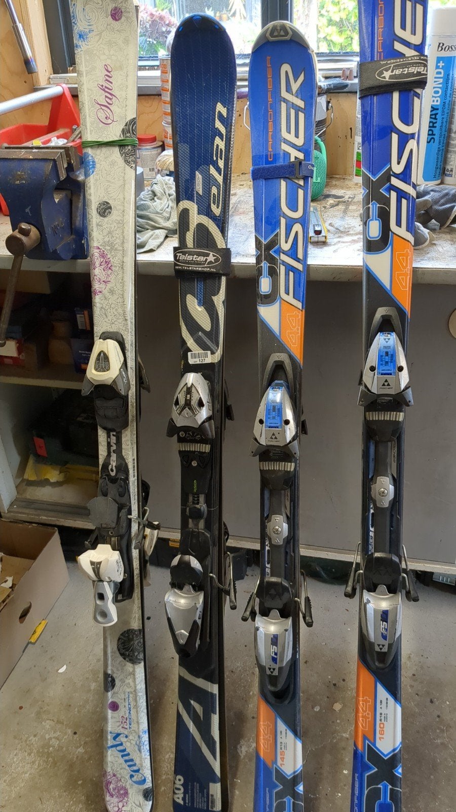Te koop Carve skies, Ophalen, 140 tot 160 cm, Carve, Ski's