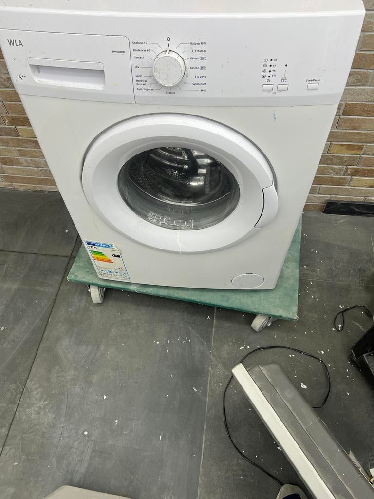 WLA EWW1000M Wasmachine - Voorlader, 6 tot 8 kg, Ophalen of Verzenden, 85 tot 90 cm, Minder dan 1200 toeren