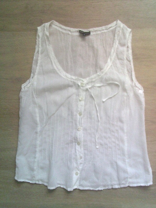 EXPRESSO witte bohemian style witte top 40, Maat 38/40 (M), Verzenden, Nieuw, Korte mouw