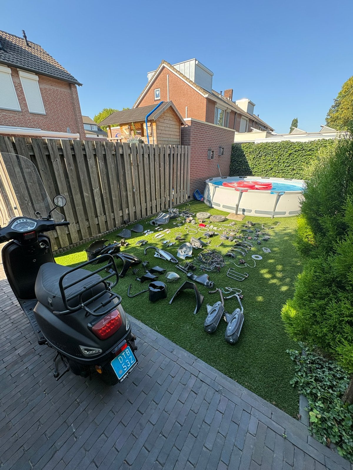 Partij scooter onderdelen piaggio, Ophalen of Verzenden, Gebruikt, Overige typen, Overige merken