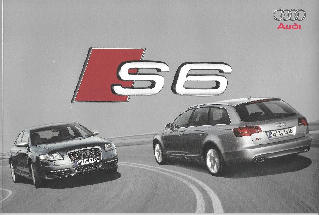 Audi S6 Limousine en Avant folder, Ophalen of Verzenden, Zo goed als nieuw, Audi