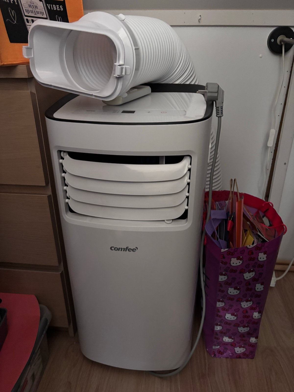 Comfee Mobiele Airco, Ophalen, Minder dan 60 m³, 3 snelheden of meer, Zo goed als nieuw