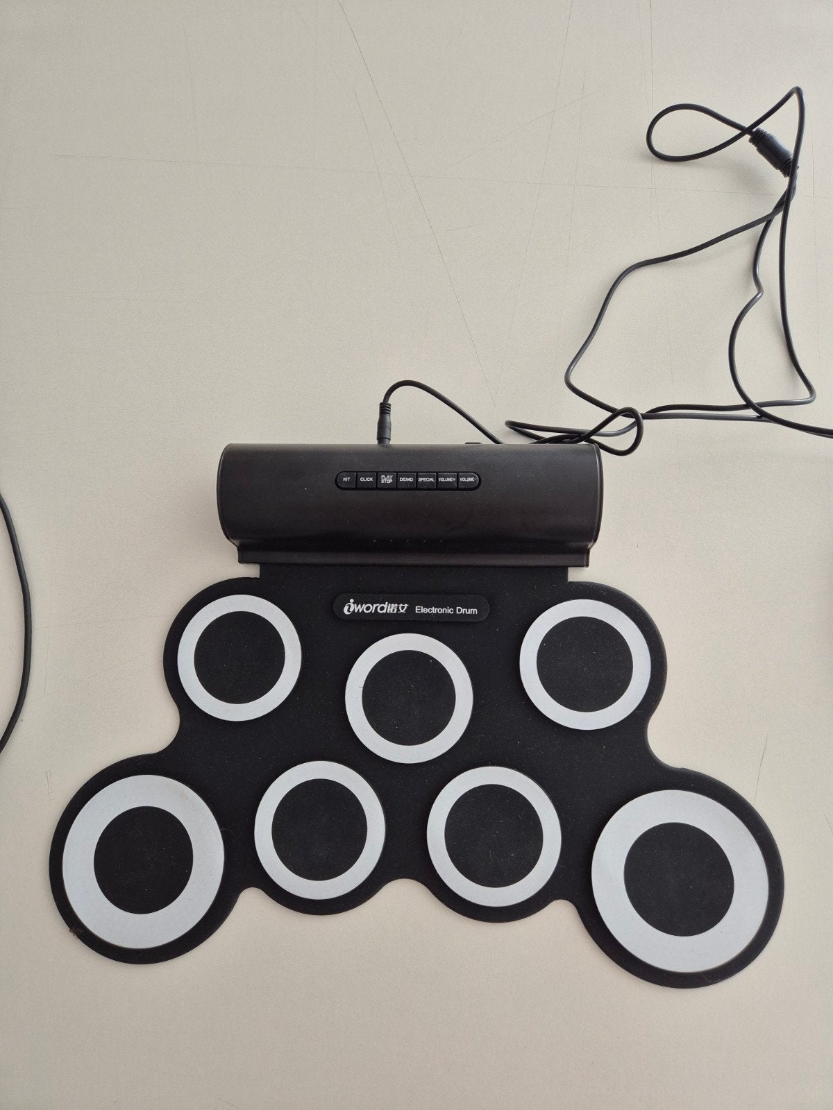 elektronische drum pads computer  roll up drumpads, Ophalen of Verzenden, Zo goed als nieuw