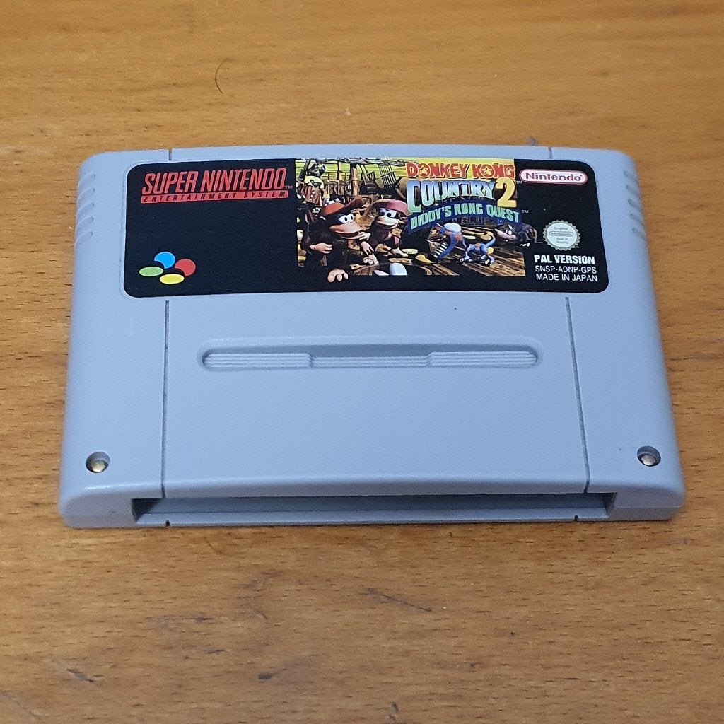SNES | Donkey Kong Country 2, Spelcomputers en Games, Games | Nintendo Super NES, Avontuur en Actie, Gebruikt, 2 spelers, Ophalen of Verzenden